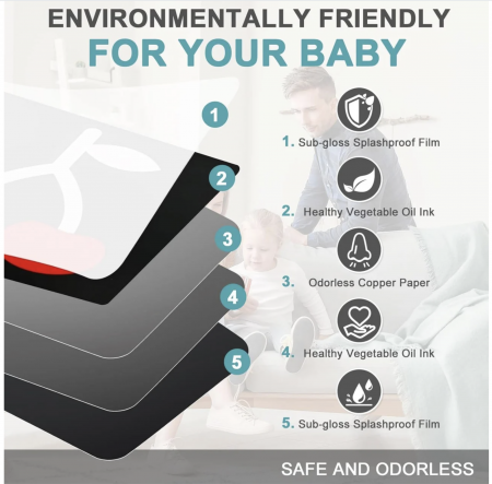 Set 20 carduri flash STEM alb-negru-rosu, de stimulare vizuala pentru bebelusi 3-6 luni [3]