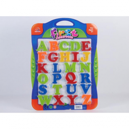 Set 26 litere mari magnetice, din plastic, 4 cm [3]