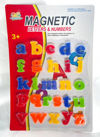 Set 26 litere mici magnetice, din plastic, 3 cm [2]