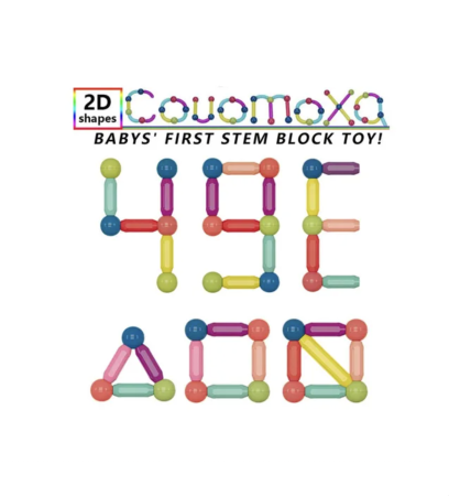 Set 26 bete magnetice cu bile, constructii 3D, multicolor, 3 ani+ [3]