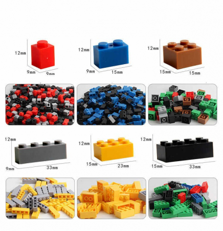 Set 500 piese cuburi de constructie [7]