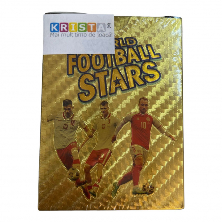 Set 55 cartonase aurii Fotbalisti - World Football Stars [4]