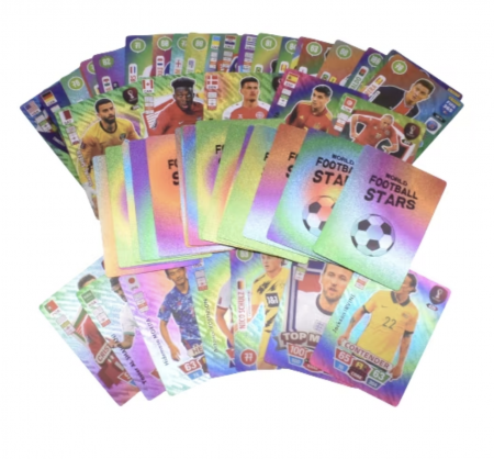Set 55 cartonase multicolor golden Fotbalisti - World Football Stars [6]