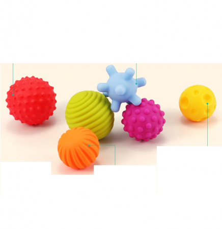 Set 6 mingi senzoriale pentru baita [4]