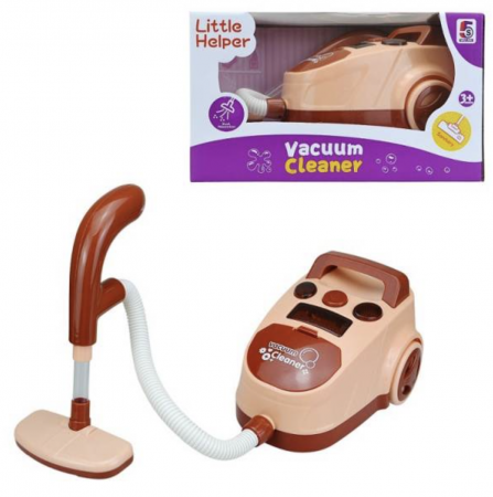 Jocuri si Jucarii - Set Aspirator de jucarie cu pulverizator, crem cu maro
