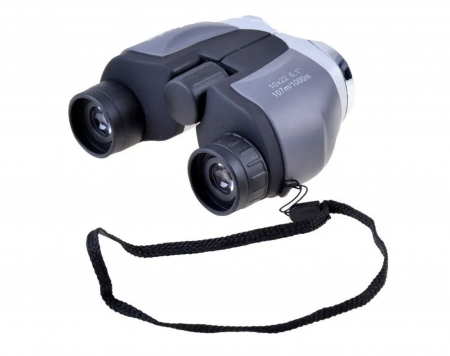 Set binoclu si busola multifunctionala, pentru drumetii si activitati in aer liber, negru [4]