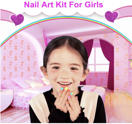 Set complet pentru unghii MBK-522Y, salon de manichiura, cu lampa pentru uscare [4]