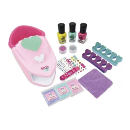 Set complet pentru unghii MBK-526, salon de manichiura, cu lampa pentru uscare [2]