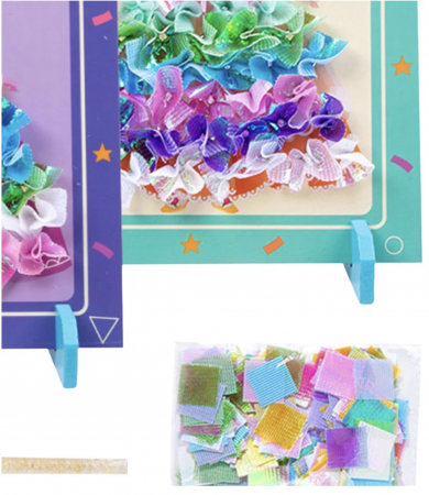 Set creativ si educativ Broderie pe rochia printesei blonde [10]