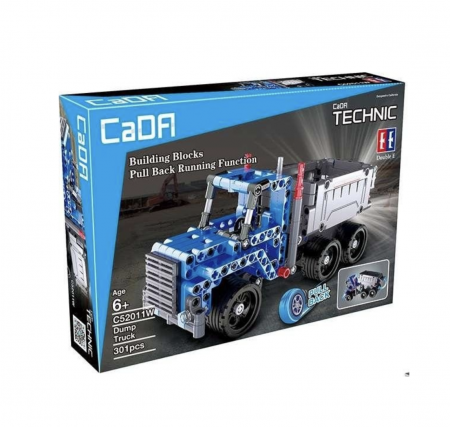 Set de construcție Camion Funcțional – 301 Piese [4]