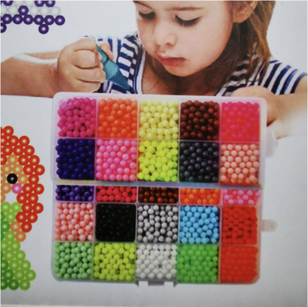 Set de creatie handmade cu 2200 margele magice Water Mist [12]