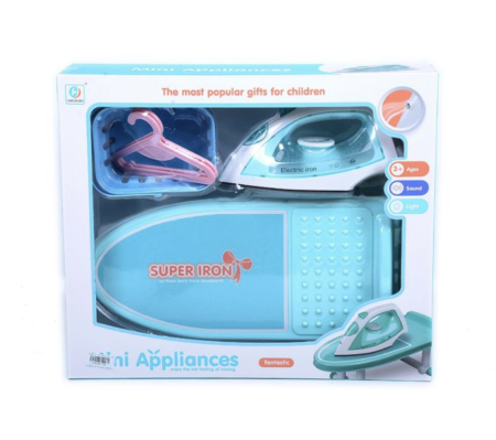 Jocuri si Jucarii - Set de joaca masa de calcat si fier cu sunete si lumini Mini Appliances, +3 ani