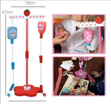 Set Doctor Carucior Spitalul Mobil – Strawberry Clinic, din lemn [5]