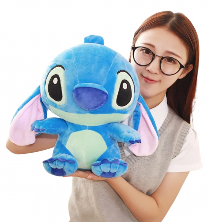 Set doua mascote din plus Stitch si Angel 45 cm [2]