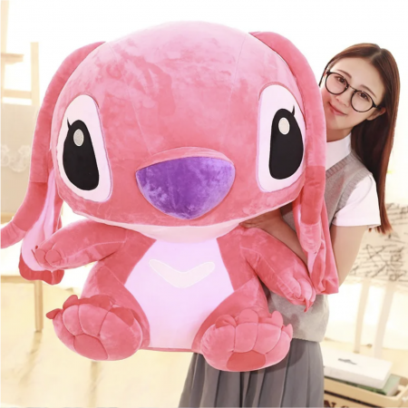 Set doua mascote din plus Stitch si Angel 65 cm [6]