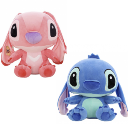 Set doua mascote din plus Stitch si Angel 65 cm [10]