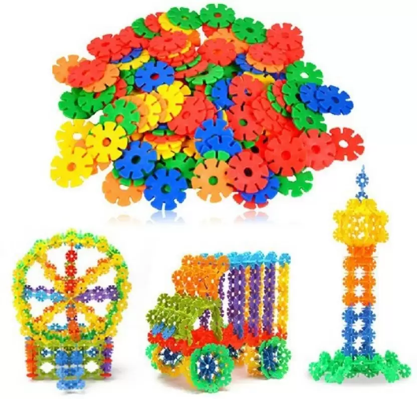 Set educational STEM de constructie cu discuri, 78 piese [4]