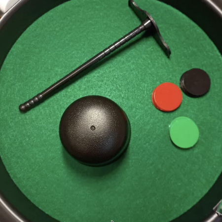 Set Joc De Societate Casino Ruleta Mare Zaruri Cu Cupa Carti Si Jetoane [3]