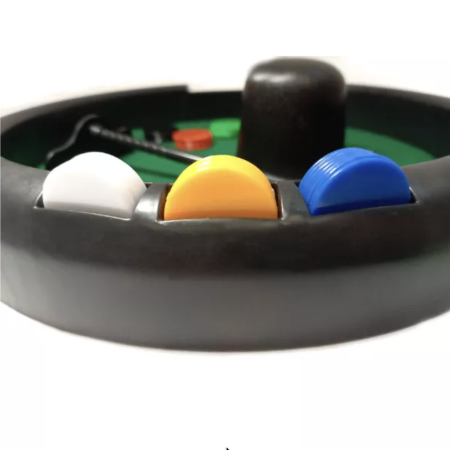 Set Joc De Societate Casino Ruleta Mare Zaruri Cu Cupa Carti Si Jetoane [5]