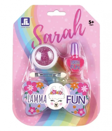 Jocuri si Jucarii - Set lipgloss si lac de unghii Lamma Fun