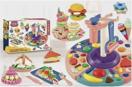 Set Mare Bucatarie cu Plastilina si Forme – Modelaj Creativ pentru Copii [3]