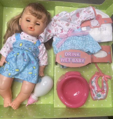 Set Papusa cu olita si accesorii, cu haine de schimb, cu sunete [4]