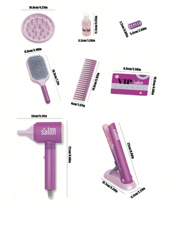 Set Salon Deluxe Styling cu 13 Accesorii [2]