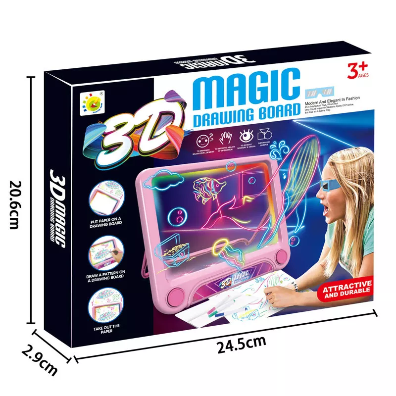 Tabla de desen magic 3D Pink [1]