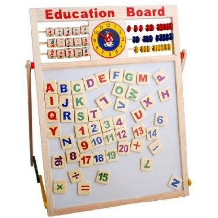Tabla Din Lemn Cu Doua Fete 5 In 1 Mare [2]