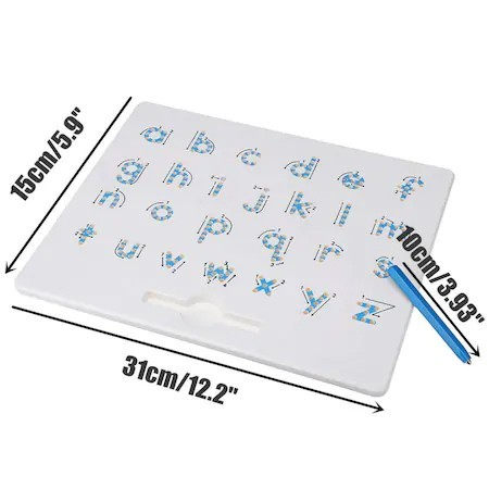 Tabla Invata literele mici ale alfabetului, cu creion magnetic [3]