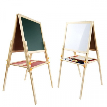 Tabla Jumbo cu Doua Fete si inaltime reglabila, 108 cm, din lemn [3]