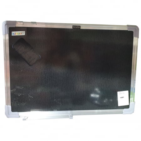 Table de scris pentru copii - Tabla magnetica de scris, neagra, 35 x 50 cm