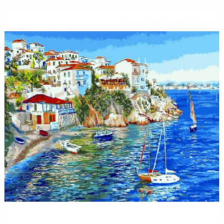 Tablouri DIY - Tablou B28-31553 Goblen Diamante rotunde, 50 x 40 cm, Riviera