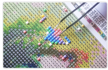 Tablou GM141 Unicorn printre fluturi, Pictura cu Diamante, Goblen cu pietre 5D, cu rama de lemn, 40 x 50 cm [5]