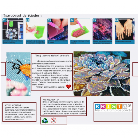 Tablou GM1010 Goblen Diamante Patrate, cu rama, 50 x 40 cm, Farul cu casuta [3]