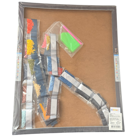 Tablou GR11 Goblen Diamante Rotunde, cu rama, 50 x 40 cm, Catel [2]