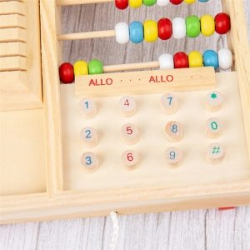 Telefon din lemn cu numaratoare [5]