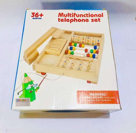 Telefon din lemn cu numaratoare [2]