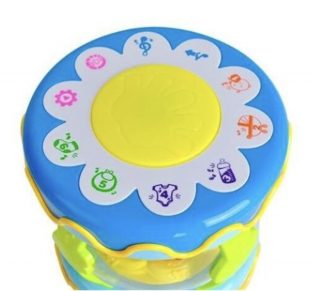 Tobita interactiva cu carusel, muzica si lumini - lampa de veghe [6]