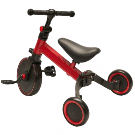 Tricicleta 2 in 1 evolutiva, rosu [10]