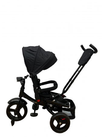 Tricicleta cu scaun reversibil si pozitie de somn, SL02 - Negru [7]