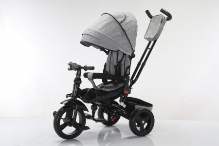 La plimbare - Tricicleta cu scaun reversibil si pozitie de somn, SL02 - Gri