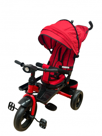 La plimbare - Tricicleta cu scaun reversibil si pozitie de somn, SL02 - Rosu