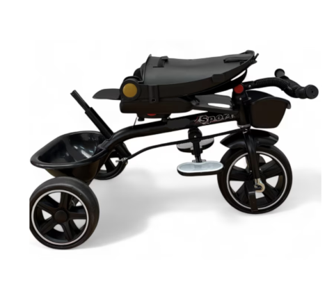 Tricicleta X1 Albastru, cu maner parental, scaun reversibil, pliabila, pozitie de somn [6]