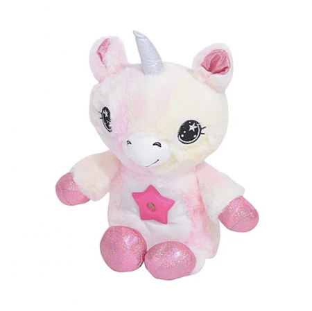 Jucarii din plus interactive - Unicornul Magic din plus cu muzica si proiectii de lumini