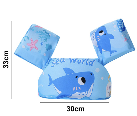 Vesta de inot cu Aripioare, Flotabilitate ridicata, Balena bleu [2]