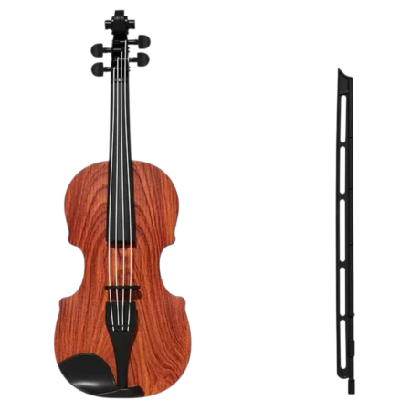 Artist - instrumente muzicale - Vioara de jucarie pentru copii cu sunete, corzi reglabile, ABS, 3 ani+
