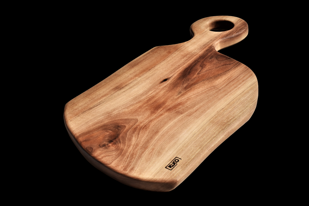 tocator Kuko lucrat manual din lemn de nuc [8]