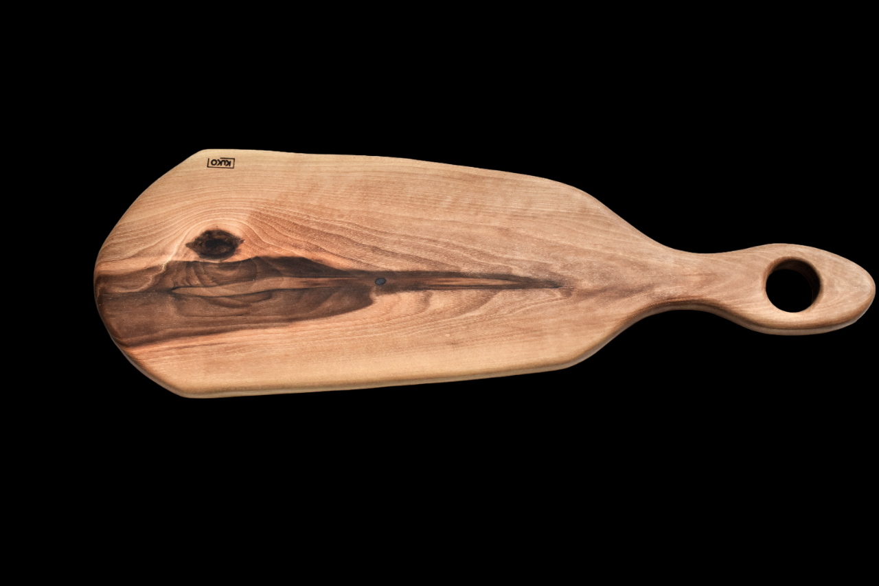 tocator Kuko lucrat manual din lemn de nuc [3]