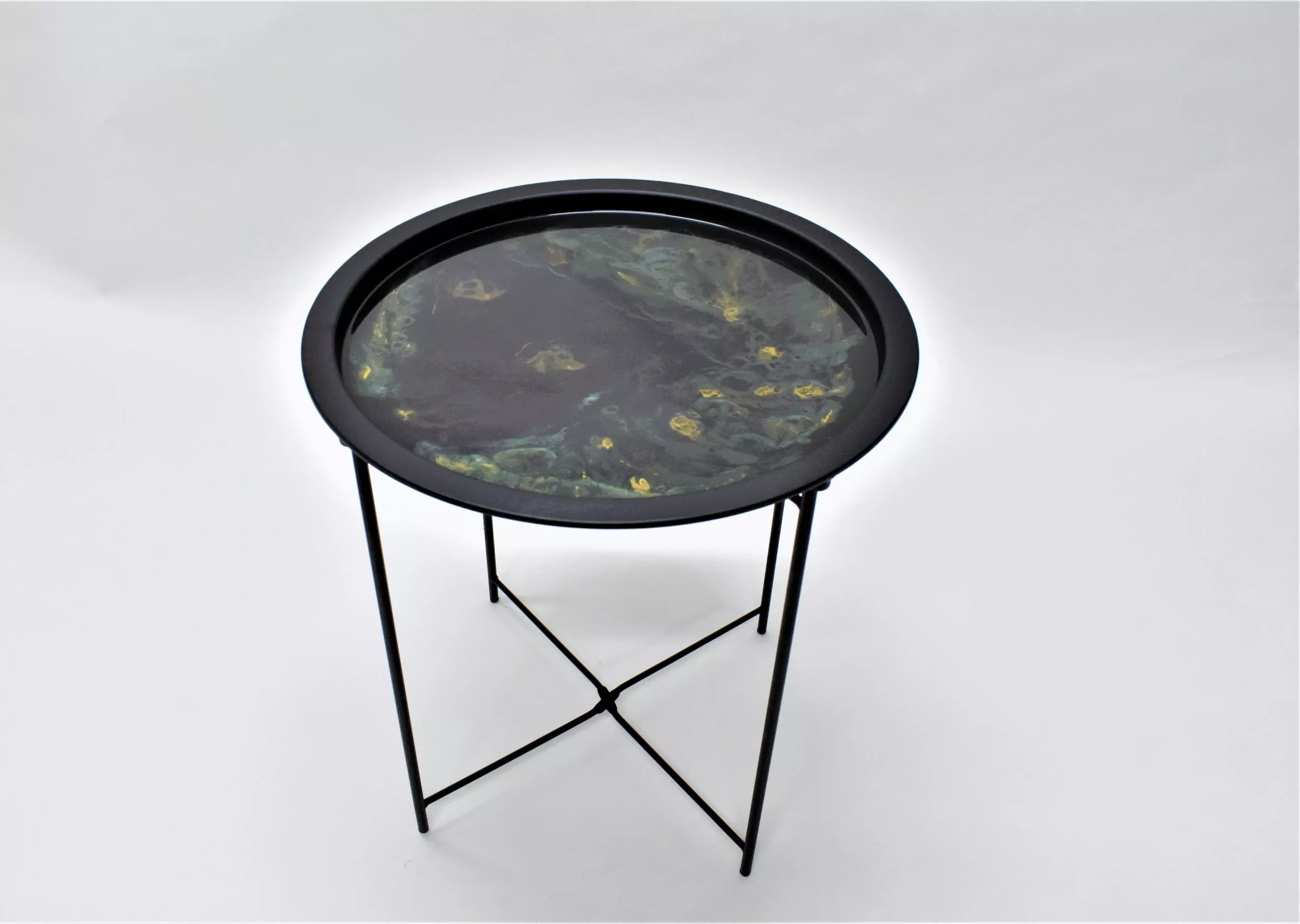 Masuță de cafea Emeral&Gold [3]